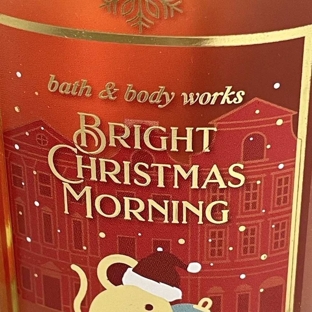 Bath & Body Works Bright Christmas Morning  Body Wash & Body Cream Set of 2